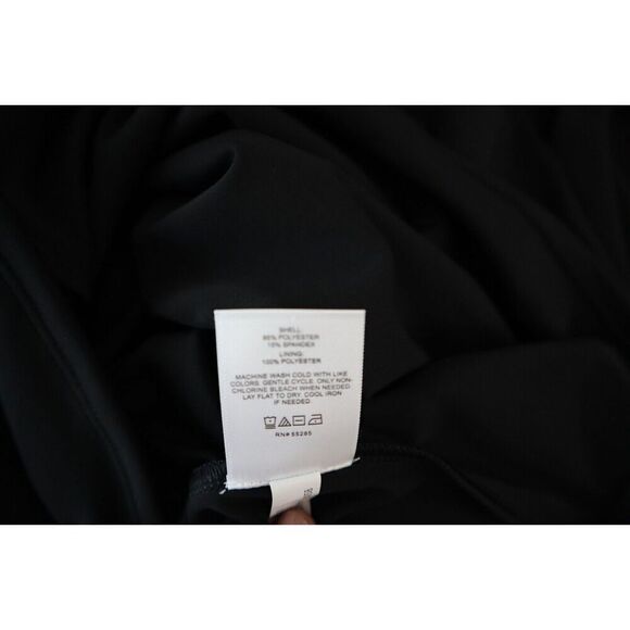 Express 90130 Women's Sz XS Black L/S Ruched Cut-Out Body Con Dress - Picture 3 of 8